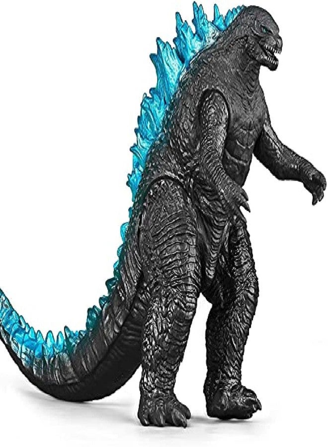 De-Lite™ Action Figures Soft Touch Vinyl Plastic Collectible Model Toys… (NuclearGodzilla - Black (Blue Spine), 17cm) - Image 1
